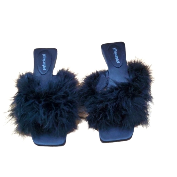 NEW Jeffrey Campbell fur 9.5 - Picture 1 of 7